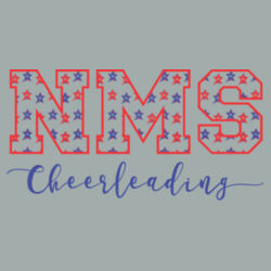 NMS Star Filled - Youth Core Fleece Crewneck Sweatshirt Design