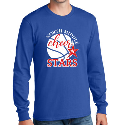 Cheer Basketball - Long Sleeve Core Cotton Tee Thumbnail
