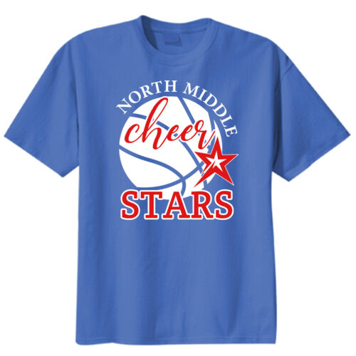Cheer Basketball - Youth Core Cotton Tee Thumbnail