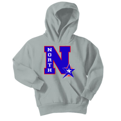 North N  - Youth Core Fleece Pullover Hooded Sweatshirt Thumbnail