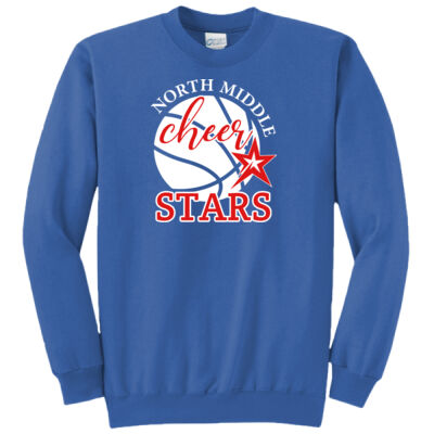 Cheer Basketball - Core Fleece Crewneck Sweatshirt Thumbnail