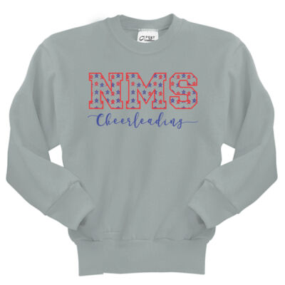 NMS Star Filled - Youth Core Fleece Crewneck Sweatshirt Thumbnail