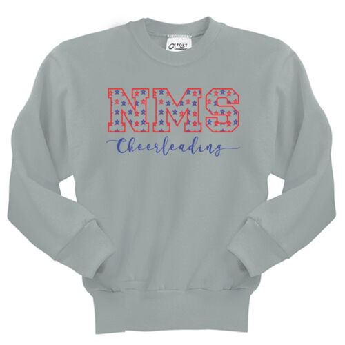 NMS Star Filled - Youth Core Fleece Crewneck Sweatshirt Thumbnail