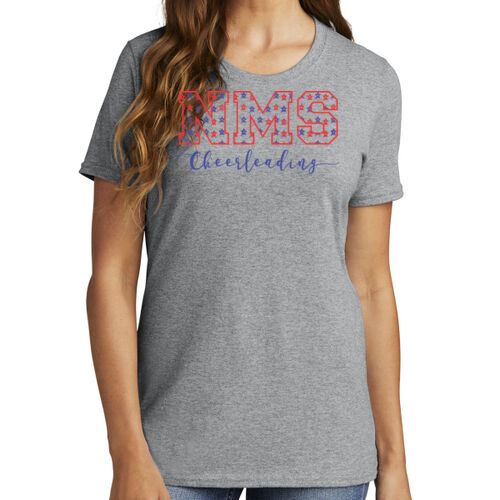 NMS Star Filled - Ladies Core Cotton Tee Thumbnail