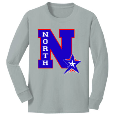 North N  - Youth Long Sleeve Core Cotton Tee Thumbnail