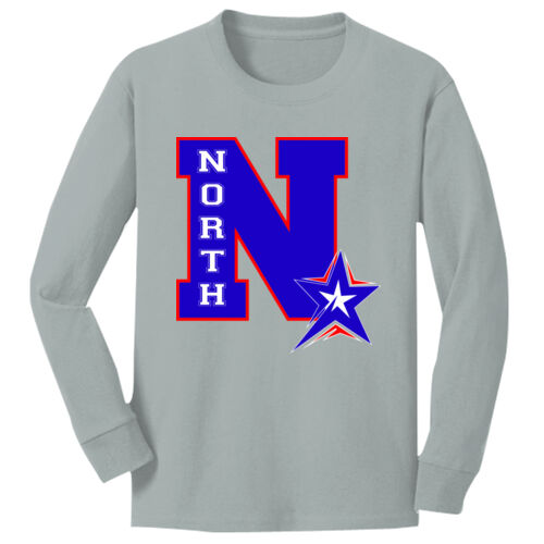North N  - Youth Long Sleeve Core Cotton Tee Thumbnail