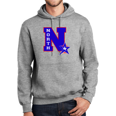 North N  - Tall Essential Fleece Pullover Hooded Sweatshirt Thumbnail