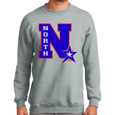 North N  - Tall Essential Fleece Crewneck Sweatshirt Thumbnail