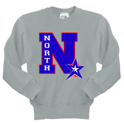 North N  - Youth Core Fleece Crewneck Sweatshirt Thumbnail