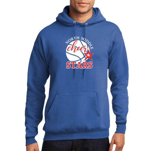 Cheer Basketball - Core Fleece Pullover Hooded Sweatshirt Thumbnail