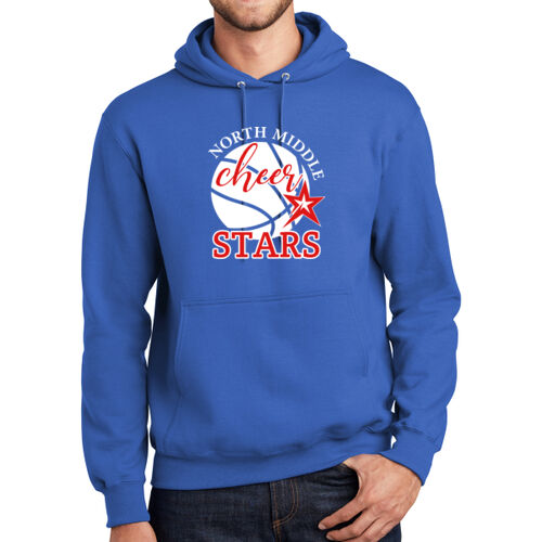 Cheer Basketball - Tall Essential Fleece Pullover Hooded Sweatshirt Thumbnail