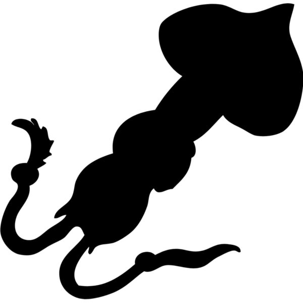 Squid Silhouette 2 Thumbnail