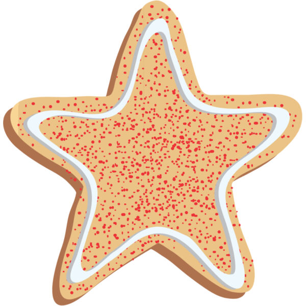 Christmas Star Sprinkle Cookie 2 Thumbnail
