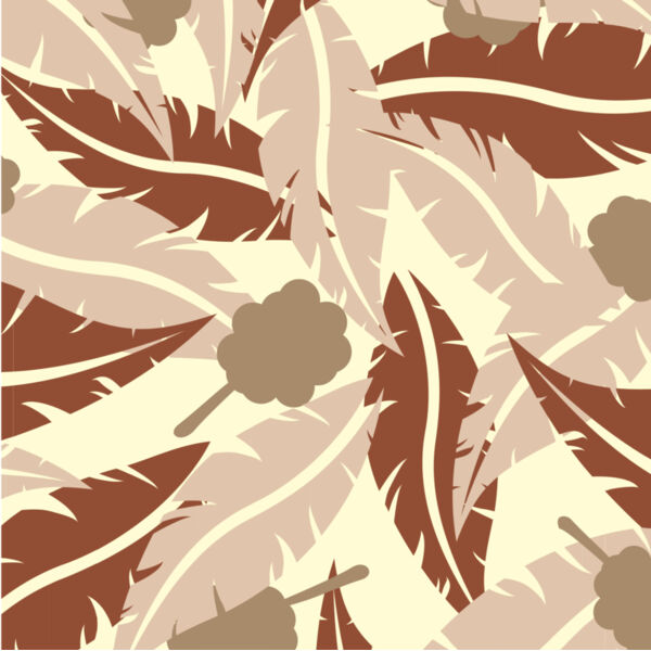 Groovy Feather Leaf Background 1 Thumbnail