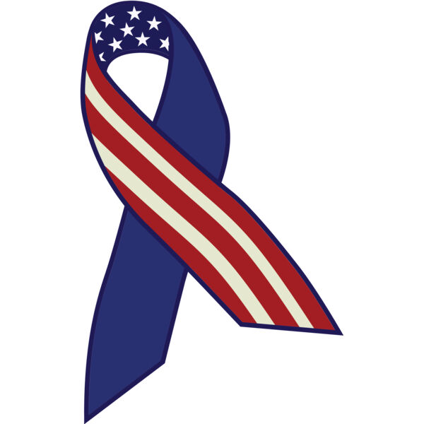 USA America Awareness Ribbon 2 Thumbnail