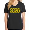 Ladies Core Cotton V-Neck Tee Thumbnail